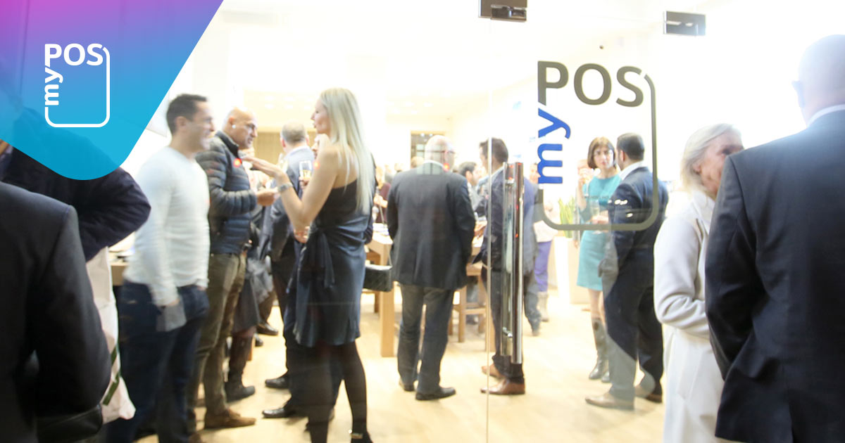 Christo Georgiev, opened the first-ever myPOS Store in London