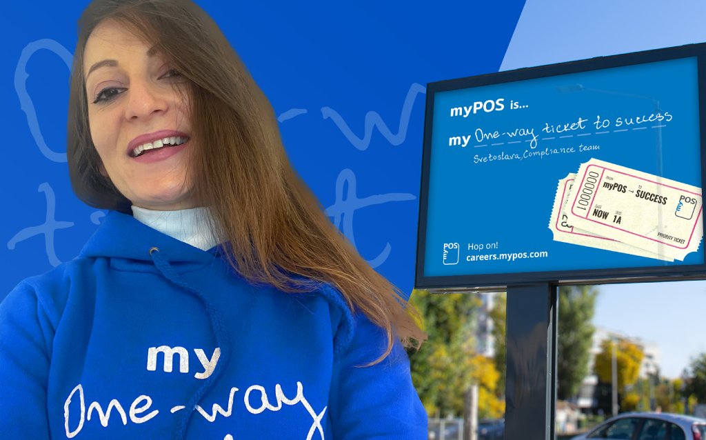 Svetoslava is part of the Compliance team at myPOS