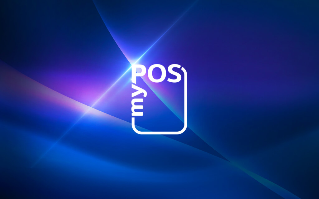 Design gráfico do logotipo myPOS
