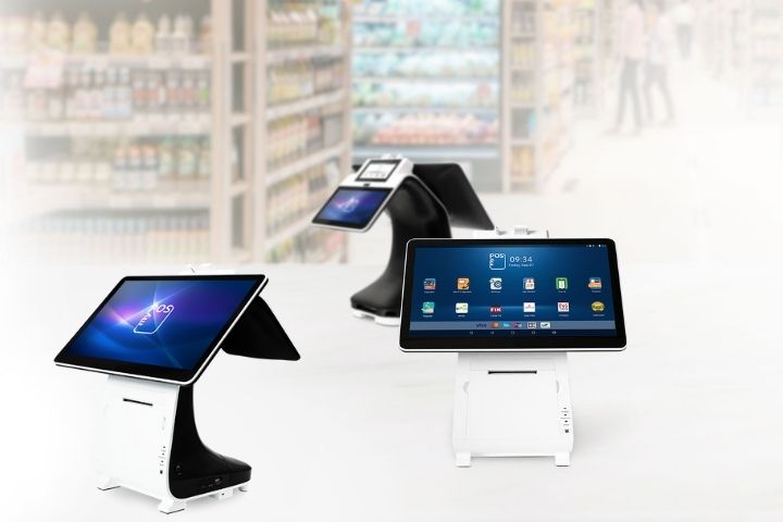 Caisse enregistreuse tactile dans le commerce de détail