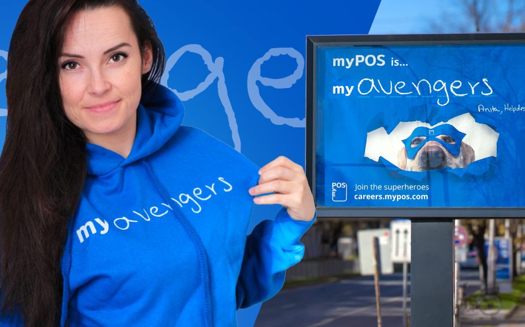 Anita is part of the helpdesk team at myPOS