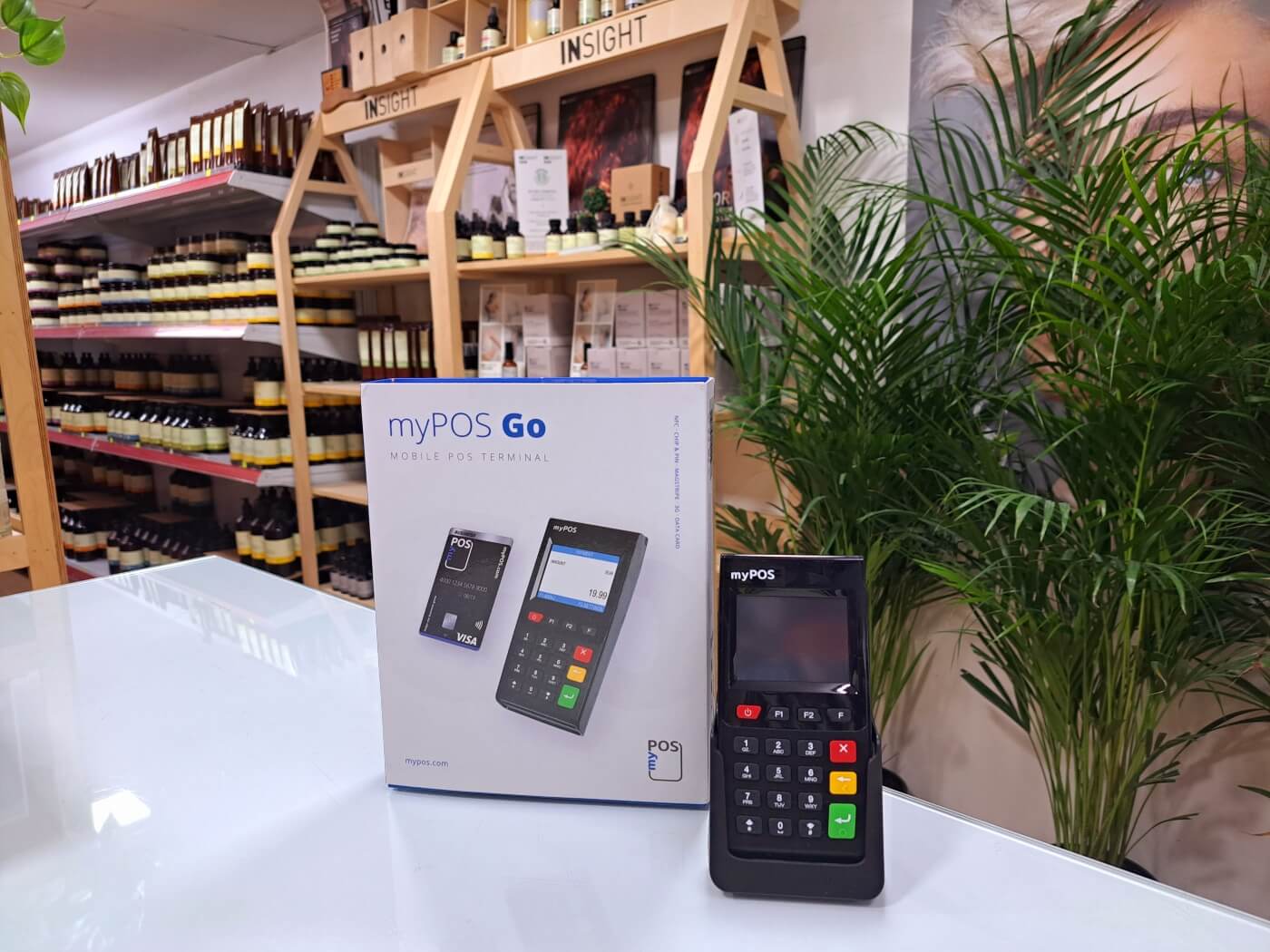 Insight beauty business using card machine