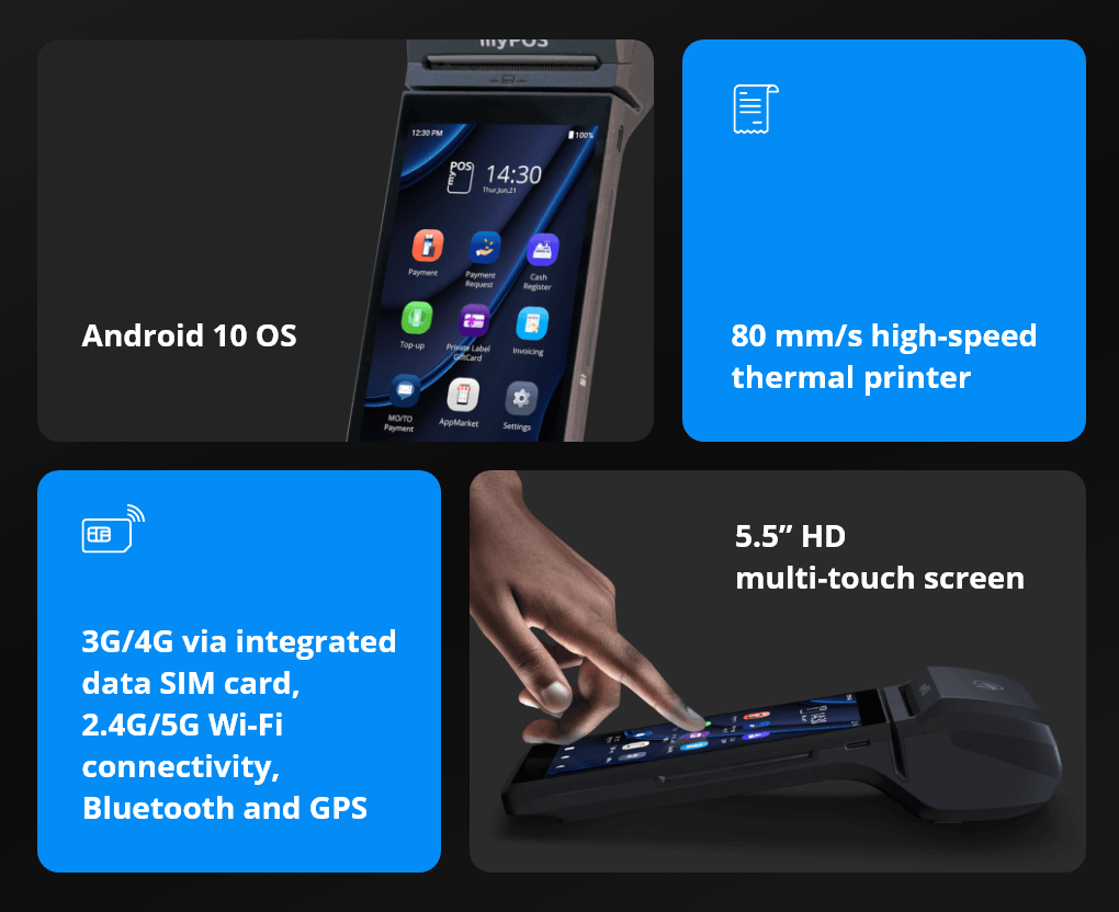myPOS Pro Smart Terminal Functionalities
