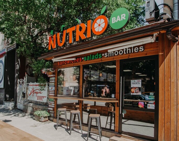 Nutrio bar și myPOS