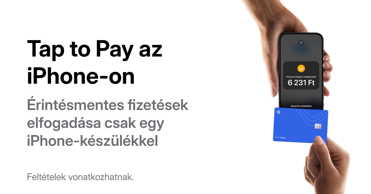 A myPOS elérhetővé teszi a Tap to Pay az iPhone-on funkciót a myPOS Glass alkalmazással